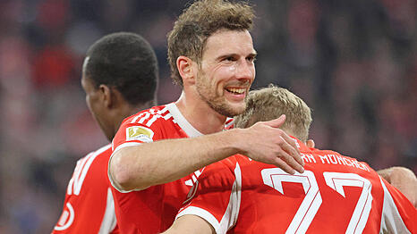 Leon Goretzka ging dank Bundestrainer Julian Nagelsmann mit R&uuml;ckenwind ins Heimspiel gegen Gladbach.