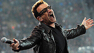 Hat seine Ärzte zum Konzert eingeladen: Bono