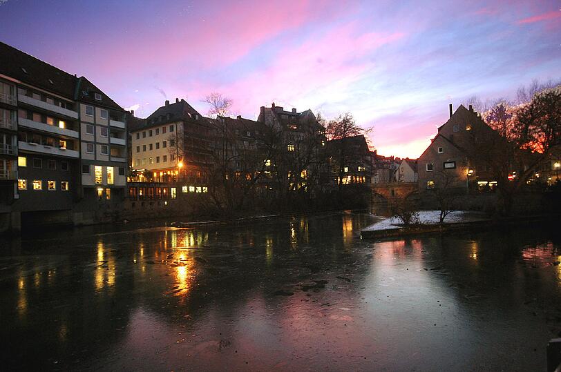 Romantisch - und bald auch richtig sauber: unsere Pegnitz.