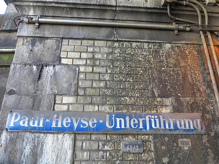 Ein stinkendes Drecksloch: die Paul-Heyse-Unterführung.