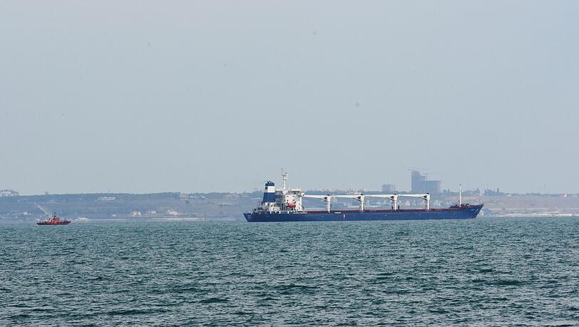 Der Frachter hatte am Montag den Hafen von Odessa verlassen.