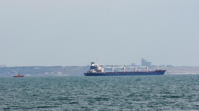 Der Frachter hatte am Montag den Hafen von Odessa verlassen.