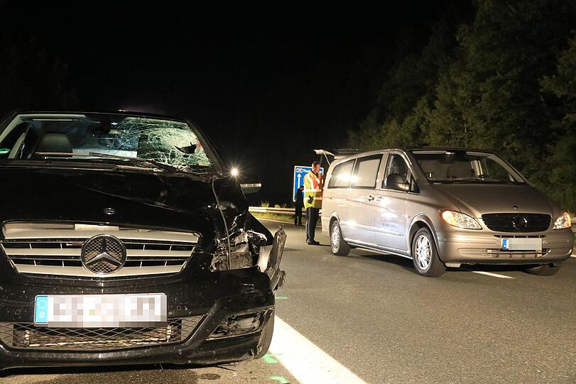Beziehungsdrama auf der A70 - die Bilder vom Unglücksort.