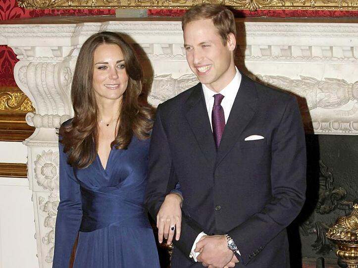 Kate Middleton und Prinz William wollen sich im nächsten Jahr das Ja-Wort geben.