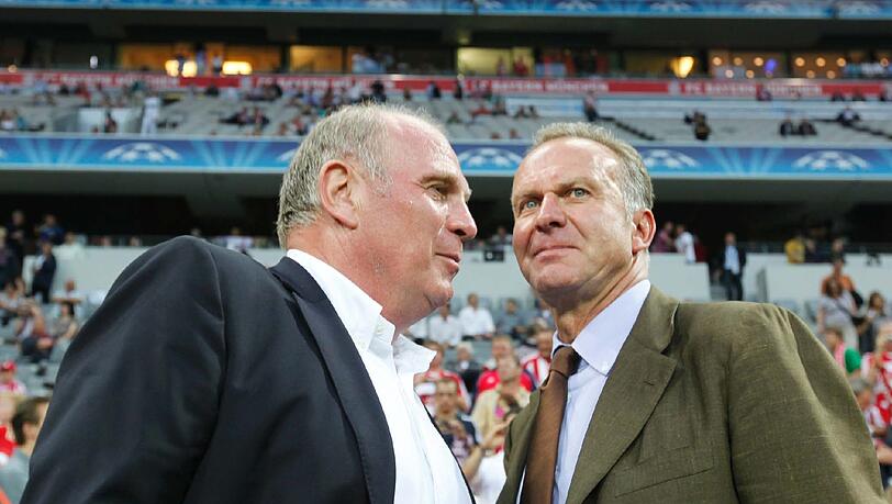Karl-Heinz Rummennigge: Der Vorstandsvorsitzende der FC Bayern AG steht bedingungslos zu Hoeneß. Karl-Heinz Rummennigge: Der Vorstandsvorsitzende der FC Bayern AG steht bedingungslos zu Hoeneß.