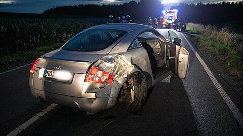 Der Motorradfahrer prallte mit hoher Wucht in einen abbiegenden Audi und zog sich dabei tödliche Verletzungen zu.