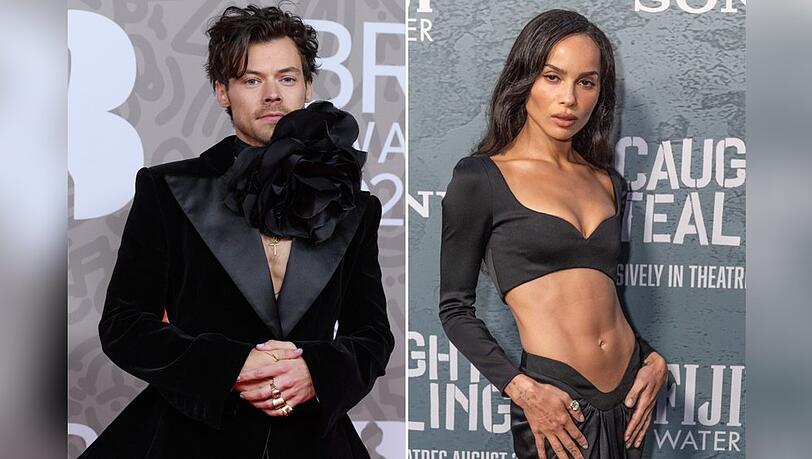 Um Harry Styles und Zoë Kravitz ranken sich seit August Liebesgerüchte.