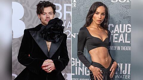 Um Harry Styles und Zoë Kravitz ranken sich seit August Liebesgerüchte.
