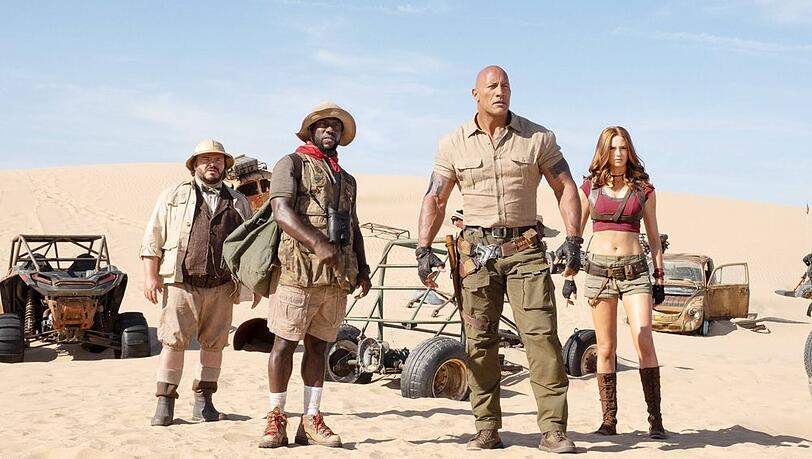 "Jumanji: Open World" läuft am 23. Dezember in den deutschen Kinos an. "Jumanji: Open World" läuft am 23. Dezember in den deutschen Kinos an.
