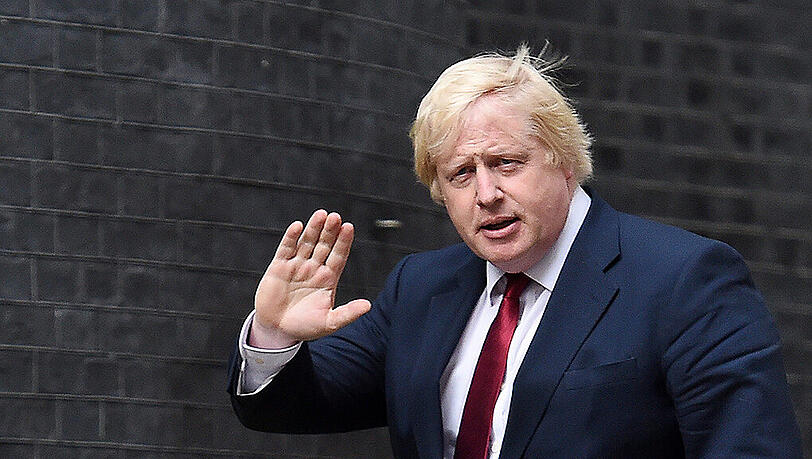 Großbritanniens neuer Außenminister: Boris Johnson. Großbritanniens neuer Außenminister: Boris Johnson.