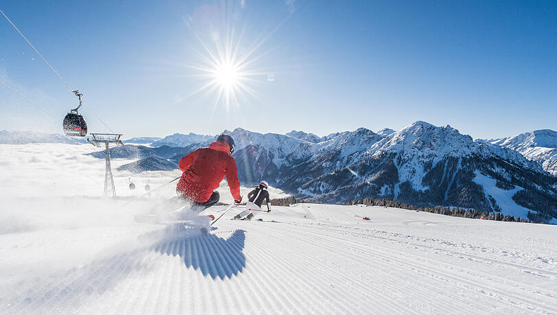 Ein wahres Wintersportparadies. Ein wahres Wintersportparadies.