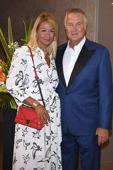 Franziska van Almsick und Lebensgefährte Jürgen B. Harder