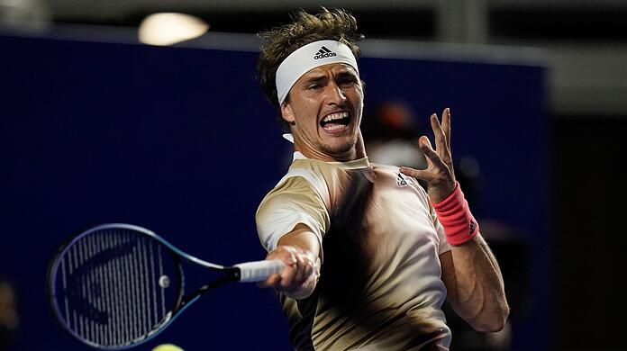 Kam erst nach einem nächtlichen Kraftakt weiter: Alexander Zverev.