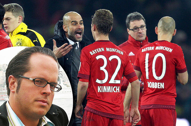 Der Bayern-Reporter Patrick Strasser über Guardiolas Kimmich-Kritik auf dem Platz.