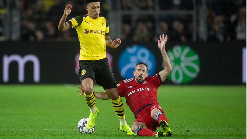 Franck Ribéry - Note 3: Mon dieu! Von vielen zuletzt abgeschrieben, powerte der Franzose los als wäre es das letzte Spiel seiner Karriere. Dribblings, Flanken, Torschüsse &ndash; eine ständige Gefahr für den BVB. Baute allerdings im zweiten Durchgang konditionell ab, hatte nicht mehr die Explosivität. Ballverlust vor dem 3:2 für den BVB.