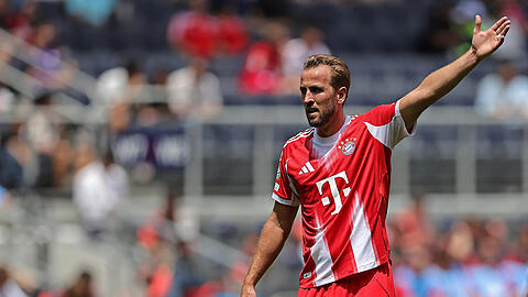 Feierte mit dem FC Bayern 2025 seinen ersten Titel: Harry Kane.