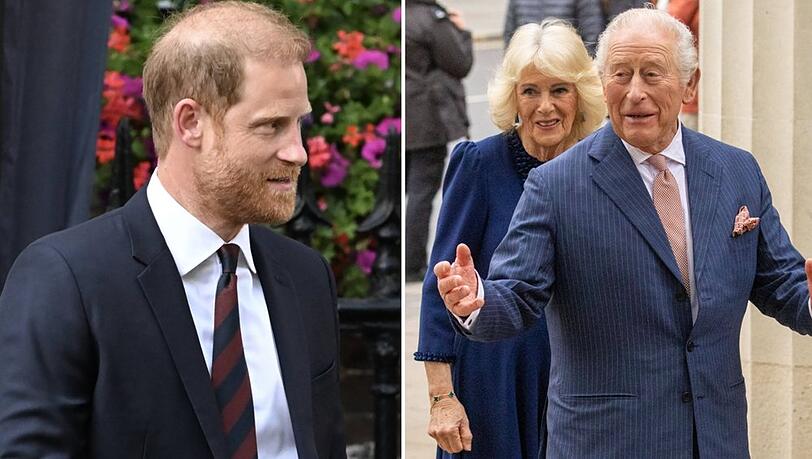 Königin Camilla war bei dem Treffen zwischen Prinz Harry und König Charles dabei. Königin Camilla war bei dem Treffen zwischen Prinz Harry und König Charles dabei.