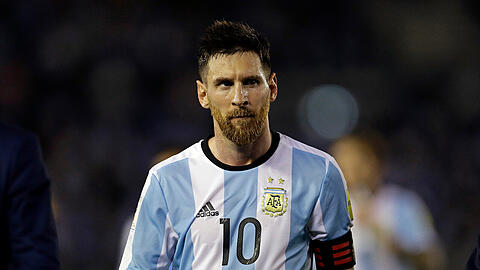 Lionel Messi wurde für vier Spiele gesperrt.