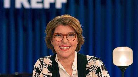 Bettina Böttinger im "Kölner Treff" des WDR.