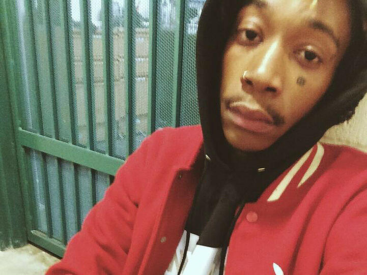 Dieses Bild bedeutet Ärger: Wiz Khalifas Knast-Selfie