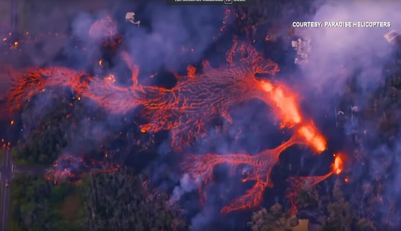 Spektakuläre Bilder: Der Kilauea-Vulkan auf Hawaii zeigt seine zerstörerische Kraft.