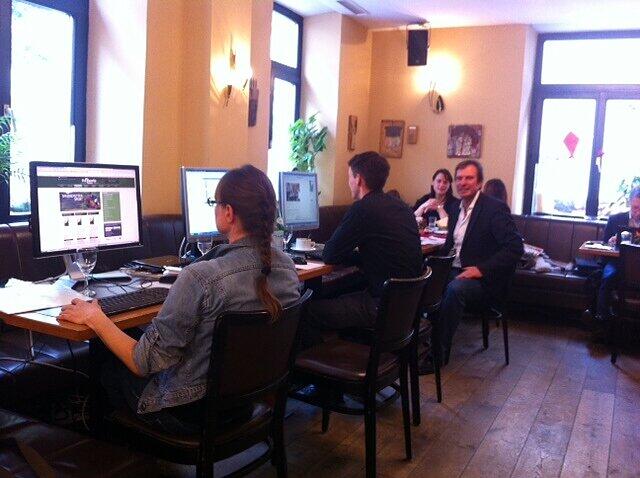 Blick in die Ringelnatz-Redaktion.