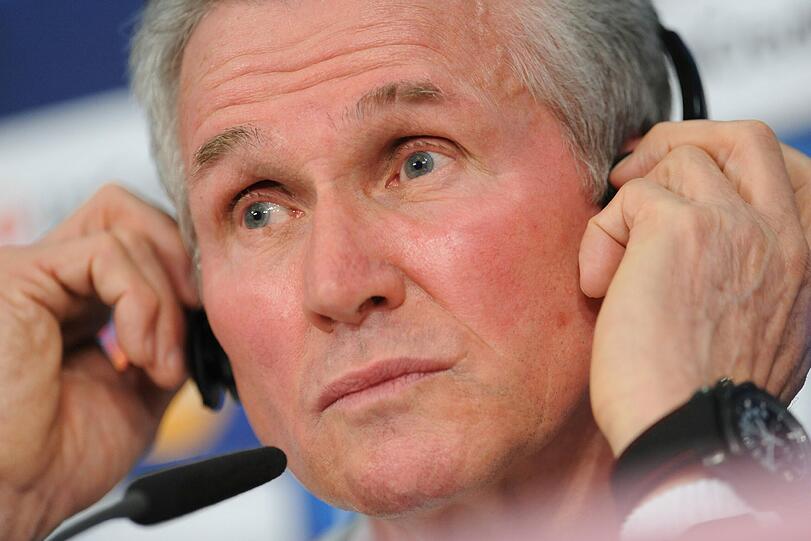 Heynckes, Müller, Kroos - die Bilder von der Bayern-PK