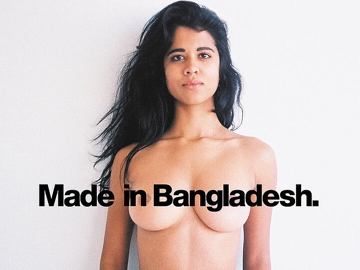 Mit dieser Kampagne sorgt das Modelabel American Apparel weltweit für Aufsehen