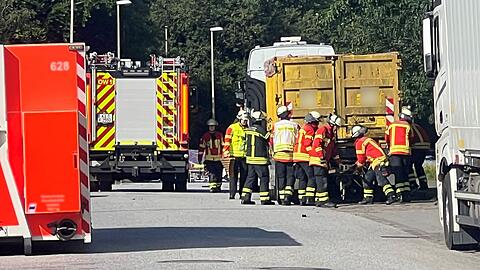 Der Unfall ereignete sich in Kiel-Wellsee.