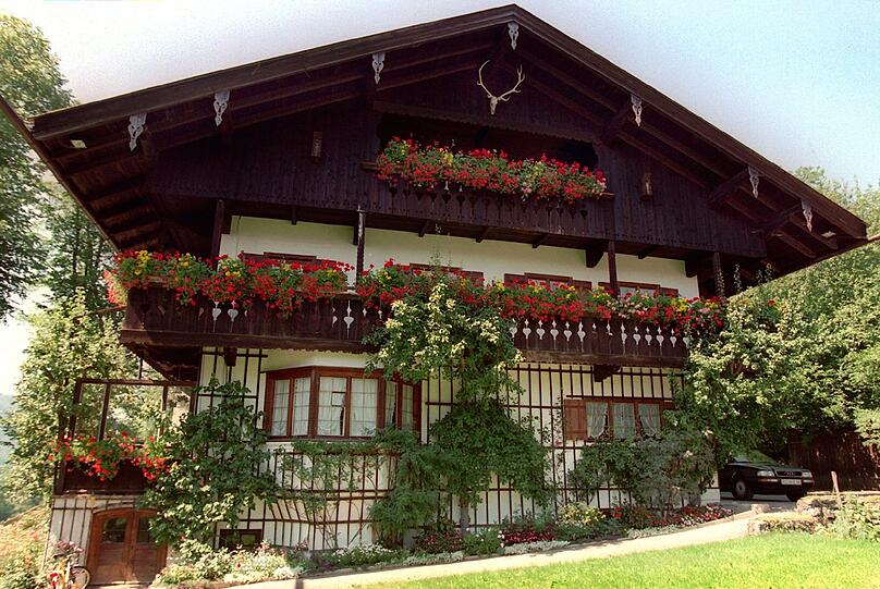 In diesem Haus am Tegernsee lebte Ludwig Thoma in seinen letzten Lebensjahren.