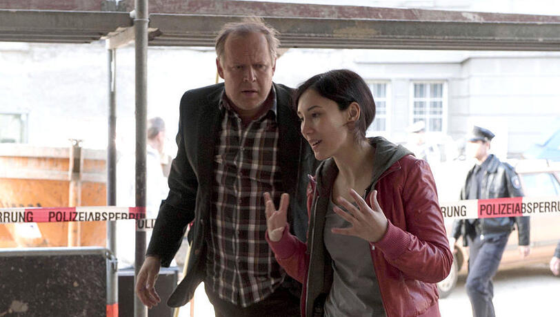 Klaus Borowski (Axel Milberg) und Sarah Brandt (Sibel Kekilli) jagen einen Serienmörder Klaus Borowski (Axel Milberg) und Sarah Brandt (Sibel Kekilli) jagen einen Serienmörder