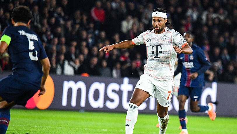Voller Fokus: Bayern-Spieler Serge Gnabry.
