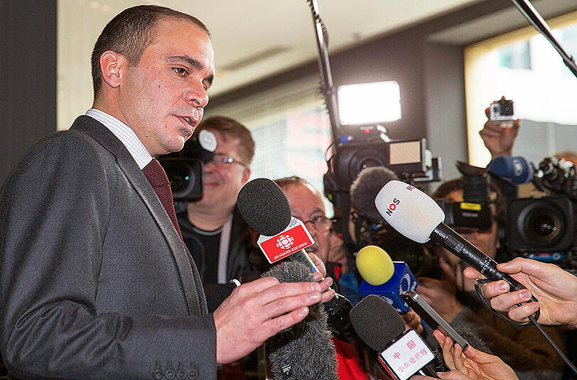 Kam mit seinem Vorschlag nicht an: Prinz Ali bin al-Hussein.