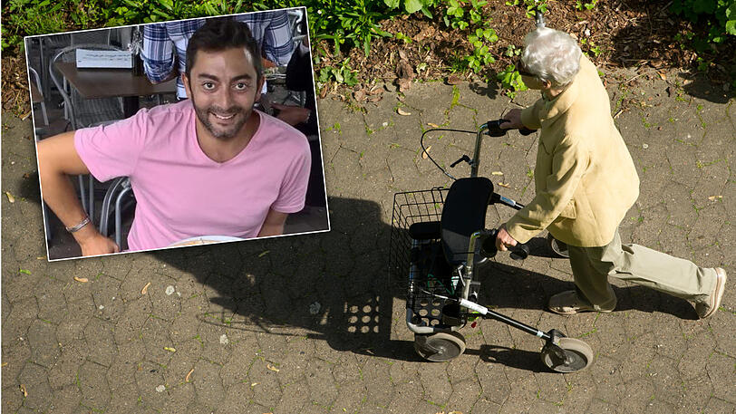 Ibrahim Demirel hat einer Seniorin in Not geholfen.
