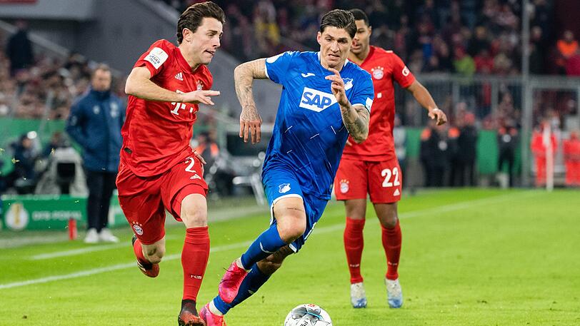 Alvaro Odriozola im Pokalspiel gegen die TSG 1899 Hoffenheim (4:3).