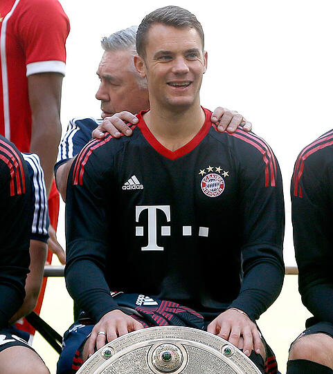 Guter Dinge: Welttorhüter Manuel Neuer.