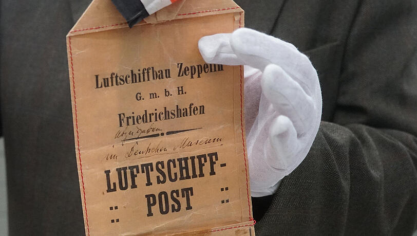 Oskar von Miller schrieb diesen Luftschiffbrief. Oskar von Miller schrieb diesen Luftschiffbrief.