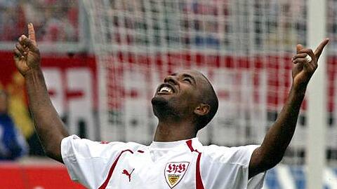 Gläubiger Christ: VfB-Stürmer Cacau.