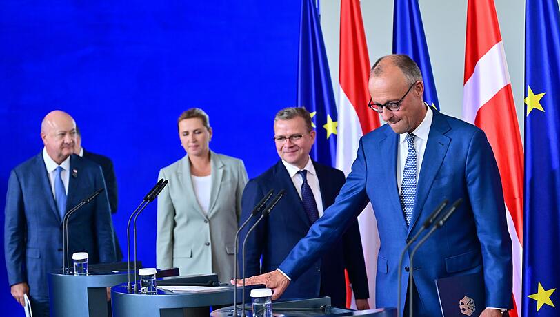 Bundeskanzler Friedrich Merz schmiedet mit fünf weiteren europäischen Regierungschefs eine Allianz gegen Pläne für eine massive Aufstockung des langfristigen EU-Haushalts. Bundeskanzler Friedrich Merz schmiedet mit fünf weiteren europäischen Regierungschefs eine Allianz gegen Pläne für eine massive Aufstockung des langfristigen EU-Haushalts.