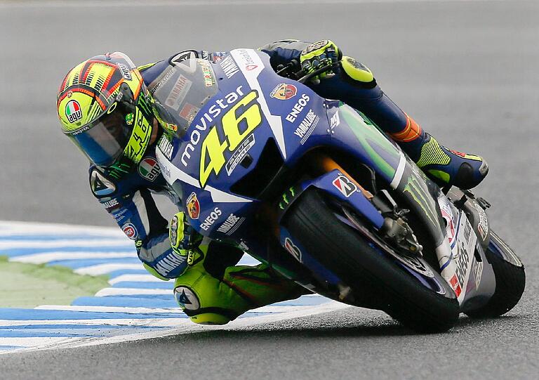 Der Italiener Valentino Rossi (MotoGP) kann beim Großen Preis von Malaysia in Sepang am Sonntag Weltmeister werden.