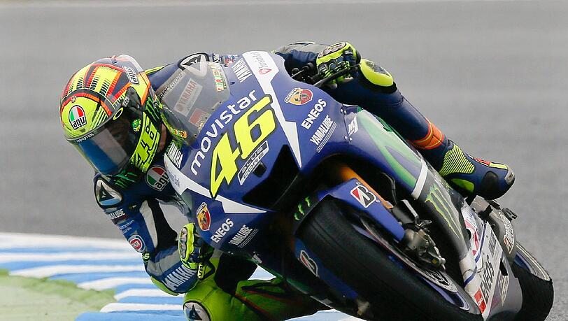 Der Italiener Valentino Rossi (MotoGP) kann beim Großen Preis von Malaysia in Sepang am Sonntag Weltmeister werden. Der Italiener Valentino Rossi (MotoGP) kann beim Großen Preis von Malaysia in Sepang am Sonntag Weltmeister werden.