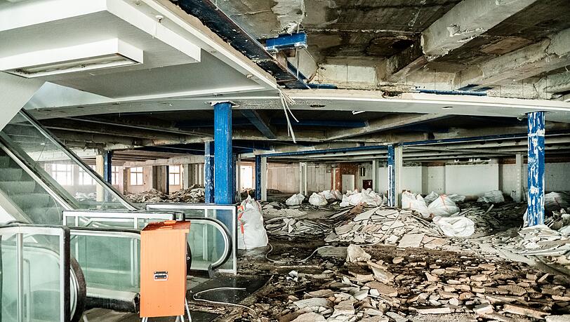 Die aktuelle Baustelle. Die aktuelle Baustelle.