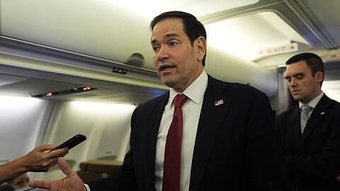 Aus Sicht von US-Au&szlig;enminister Marco Rubio kann das Aushandeln eines Rahmenabkommens zur L&ouml;sung des Iran-Kriegs noch Tage dauern.