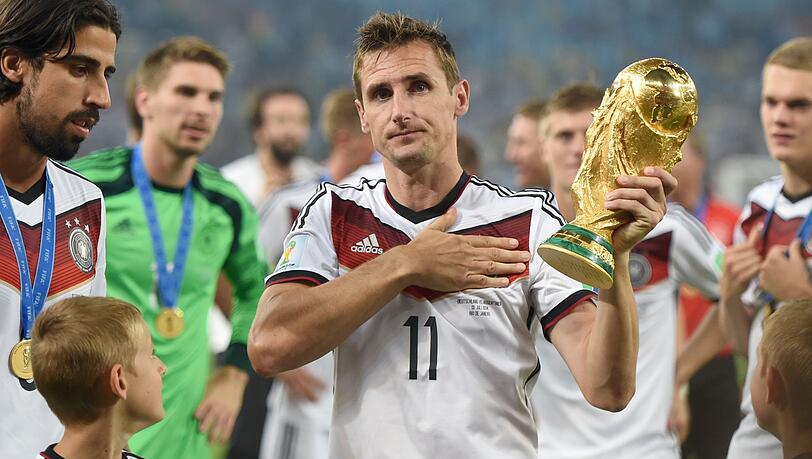 Ex-Weltmeister Miroslav Klose ist entthront. (Archivbild) Ex-Weltmeister Miroslav Klose ist entthront. (Archivbild)