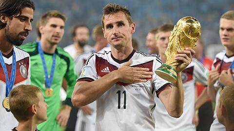 Ex-Weltmeister Miroslav Klose ist entthront. (Archivbild)