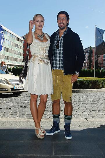 Lena Gercke und Samy Khedira