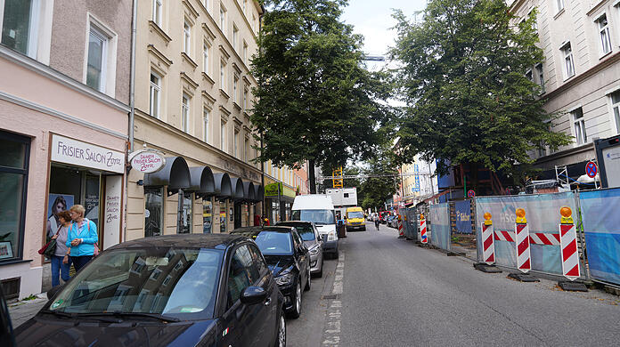 Die Weißenburger Straße wird ab Montag testweise zur Fußgängerzone.