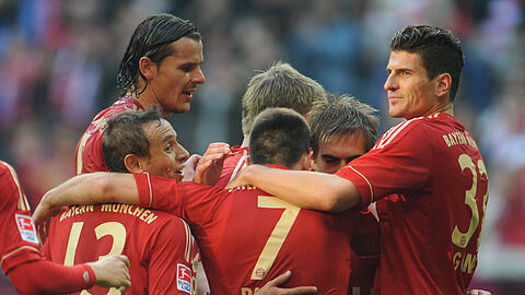 Die Bilder vom Spiel in München.