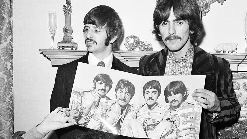 Ringo Starr und George Harrison.