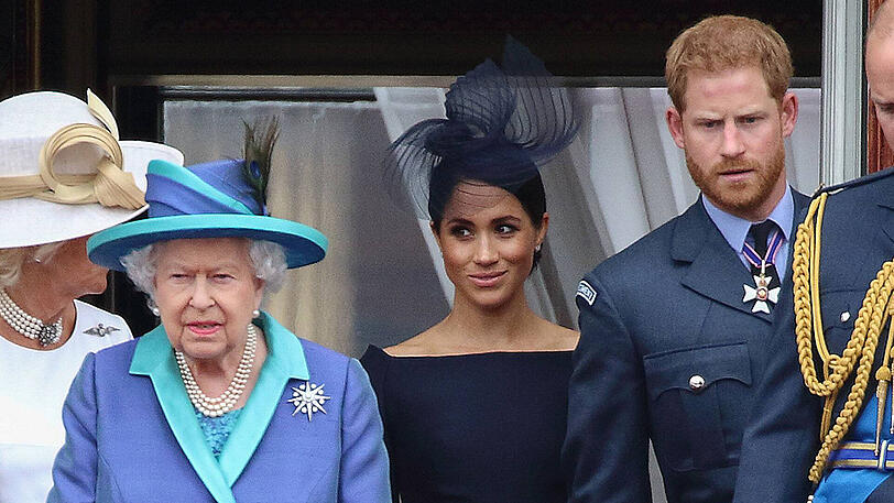 Wie zerrüttet ist das Verhältnis zwischen der Queen und Enkel Harry samt Meghan wirklich?